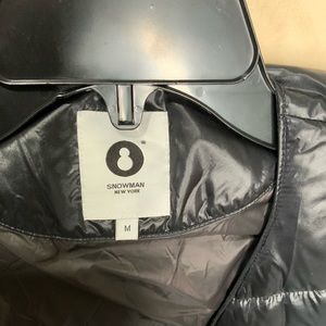 Snowman New York Abyss Long Down Jacket Fw20805 Coat.